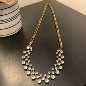 Loft • Gold Sparkly Statement Necklace